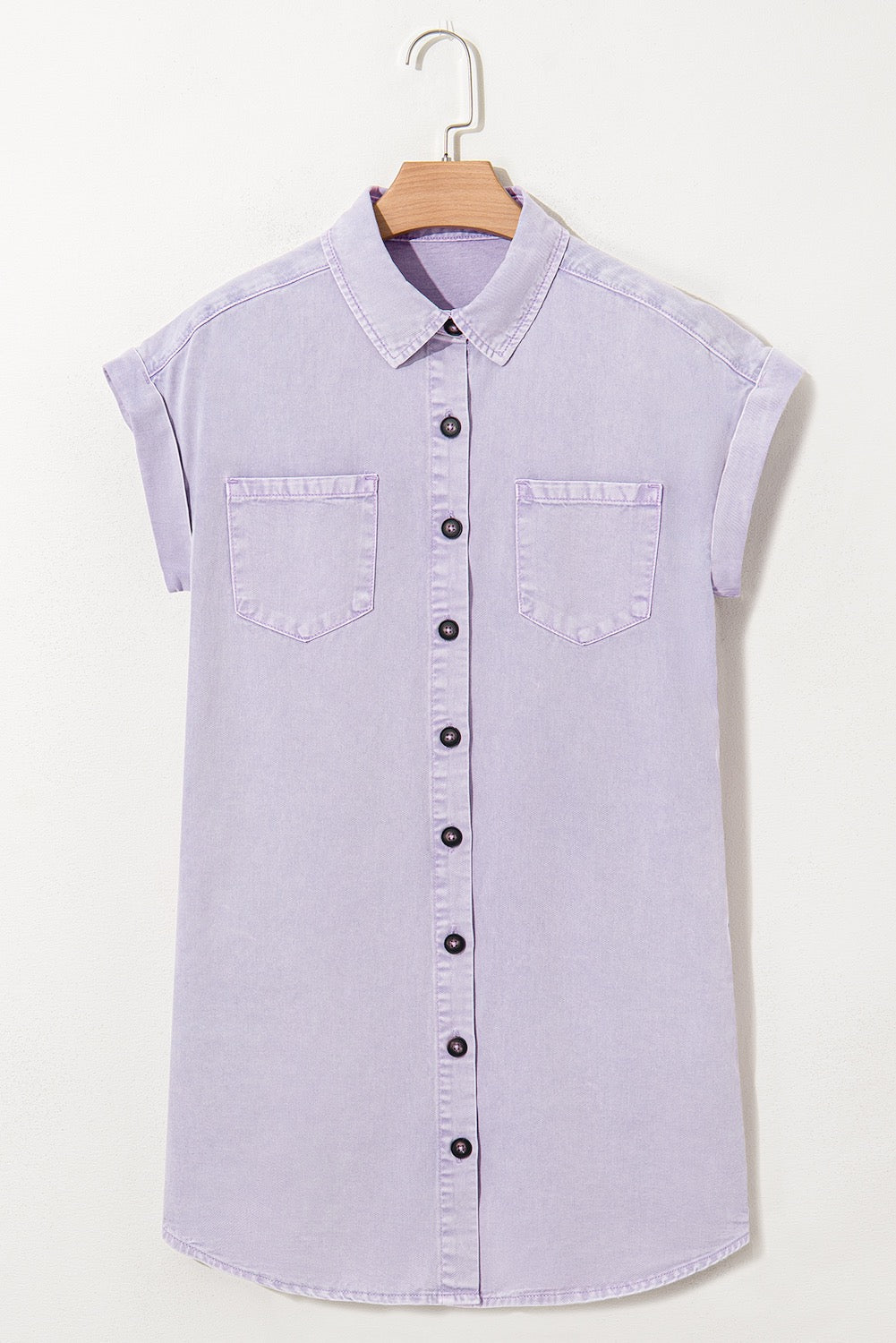 Orchid denim dress