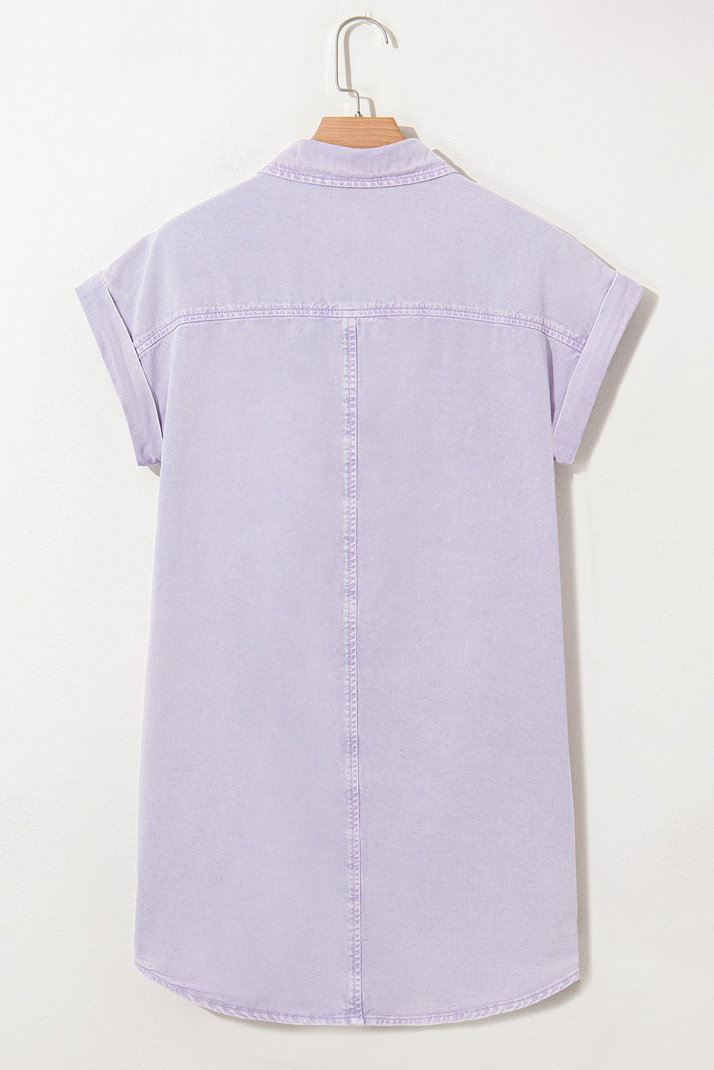 Orchid denim dress