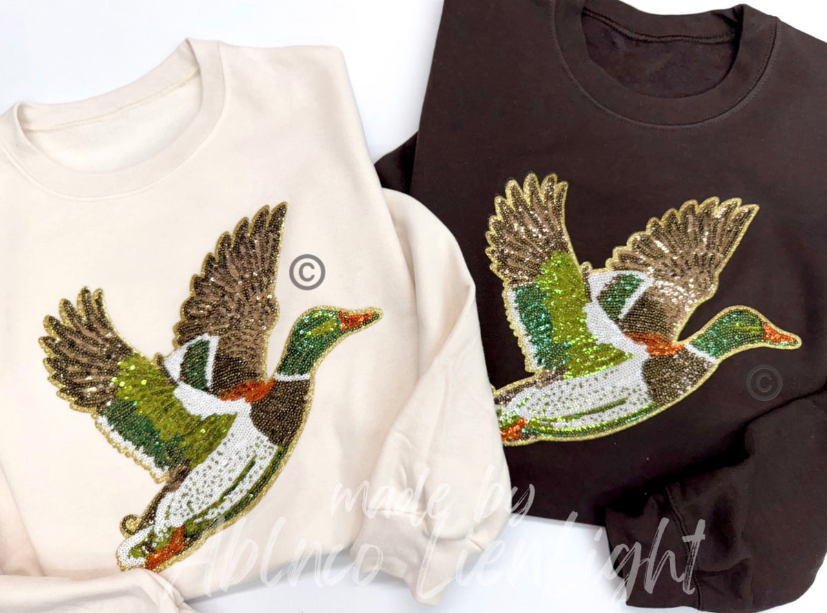 Mallard Duck Sand color crewneck