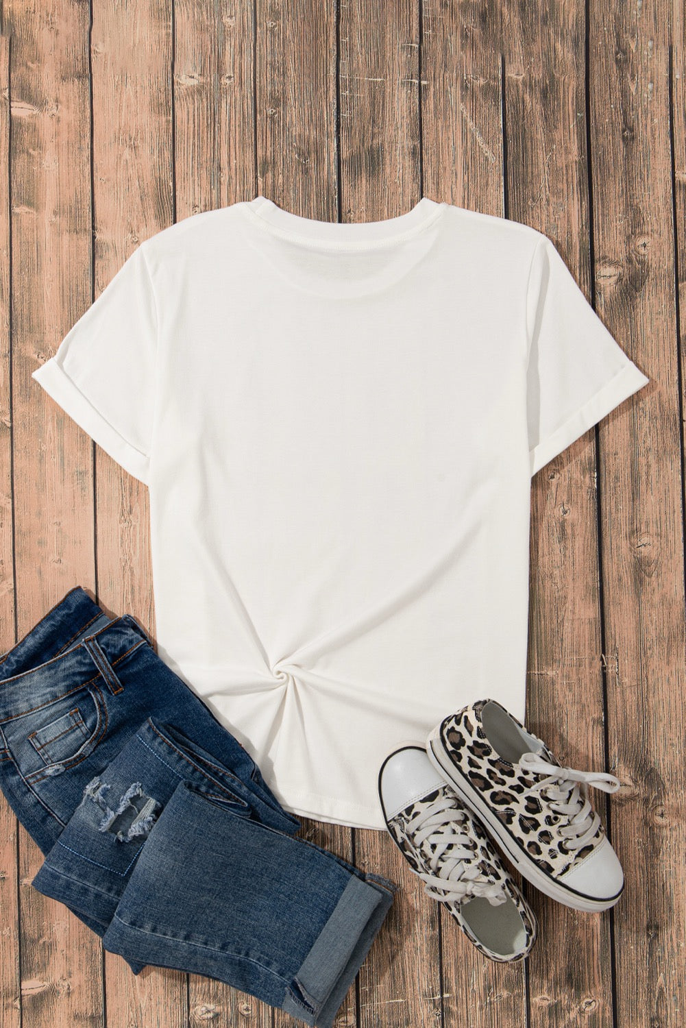 Casual Crewneck Tee