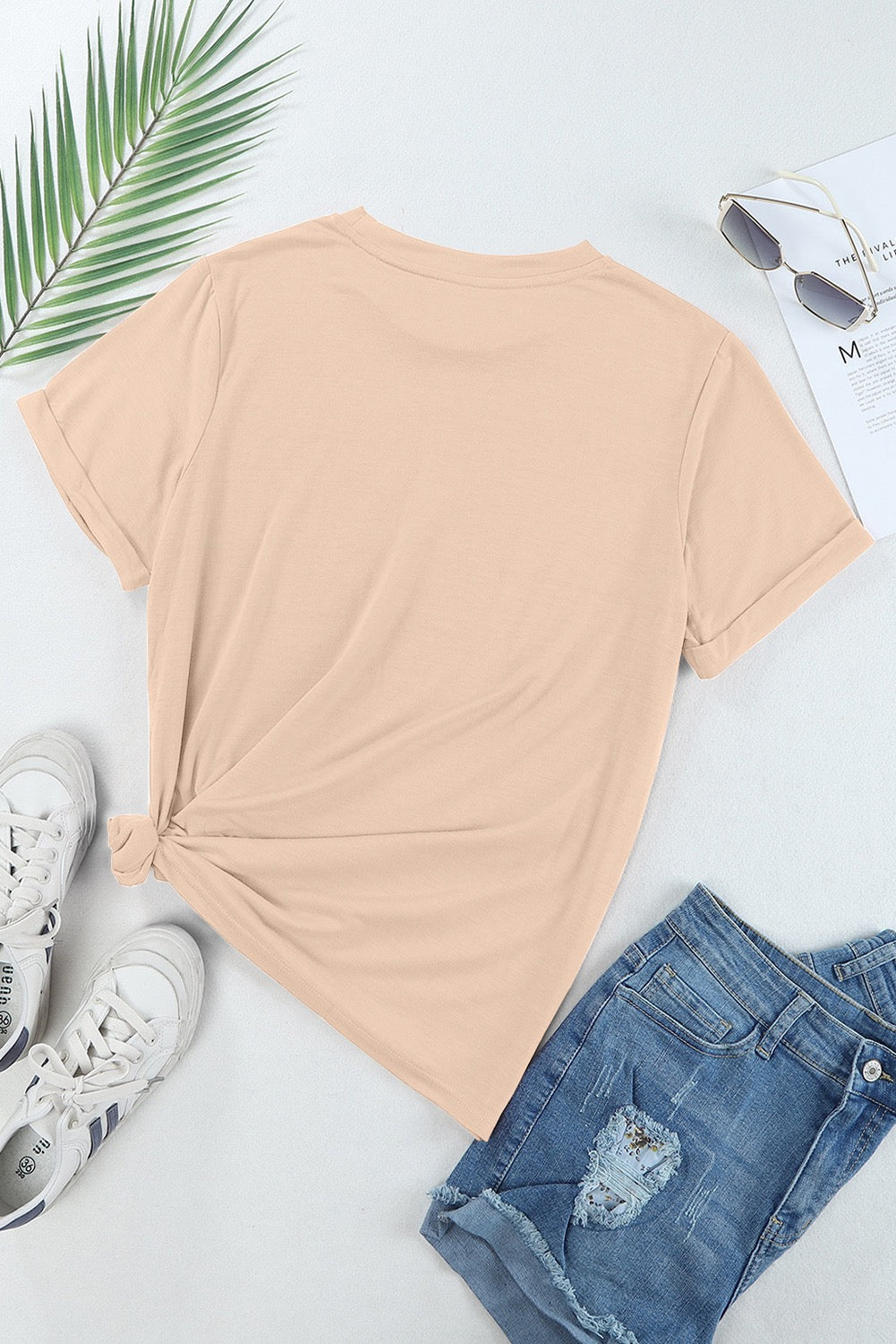 Casual Crewneck Tee