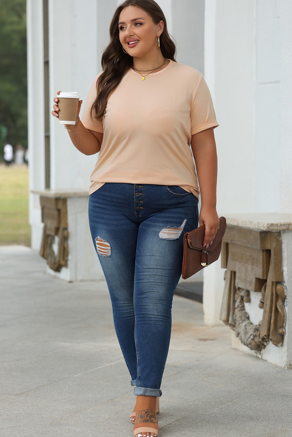 Casual Crewneck Tee