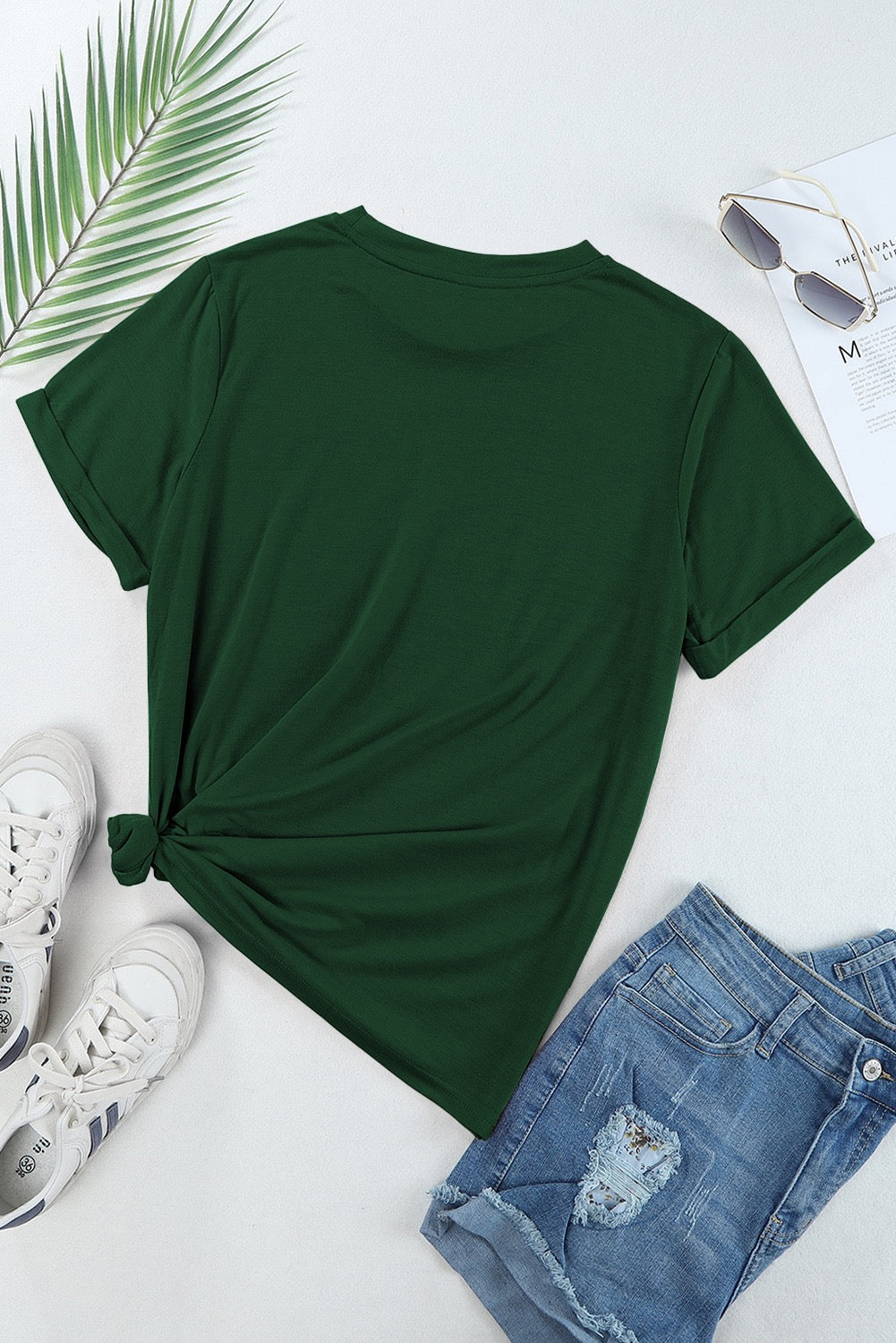 Casual Crewneck Tee