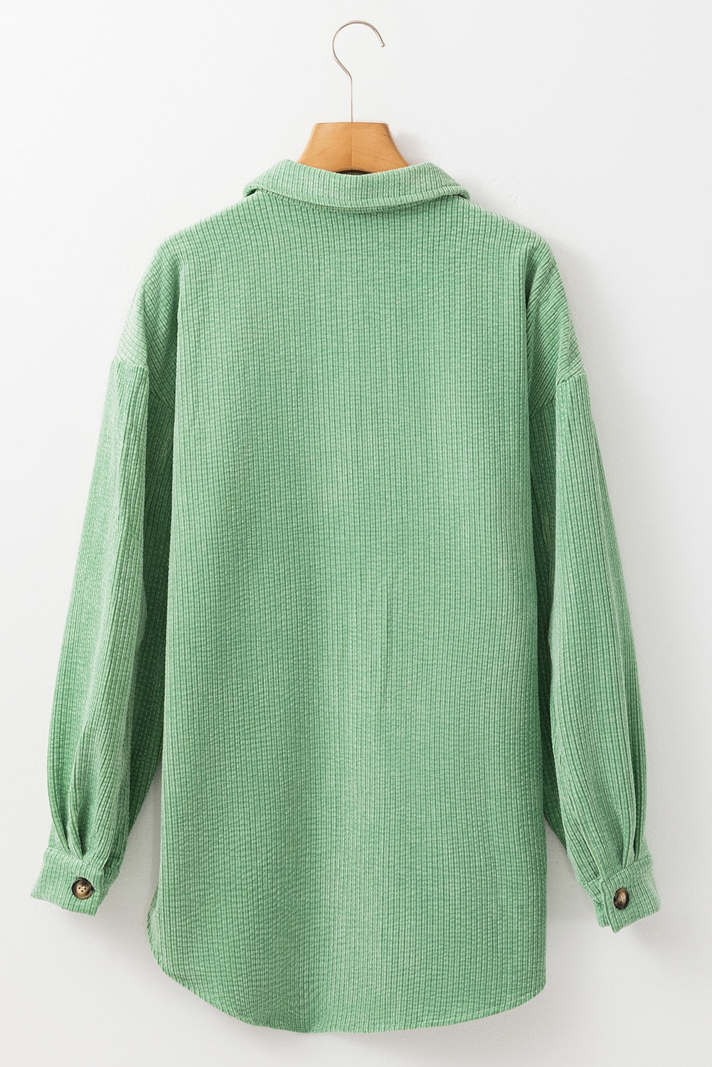 Button Up Corduroy Shacket