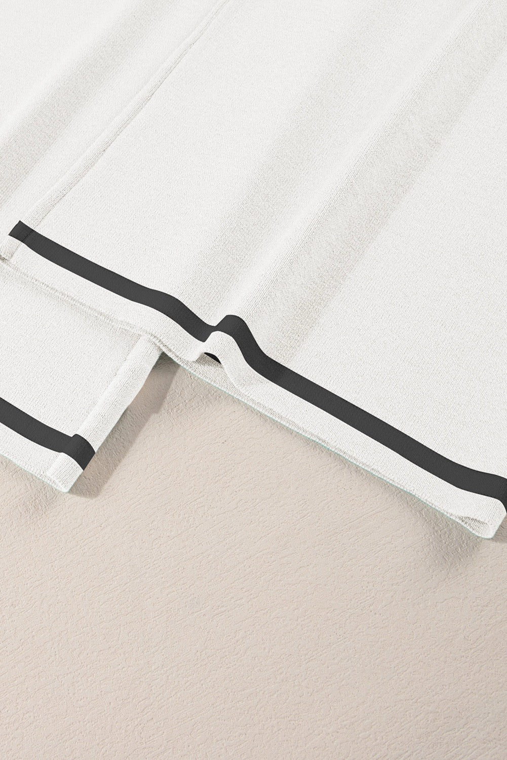 Contrast Trim Oversized Everyday Set