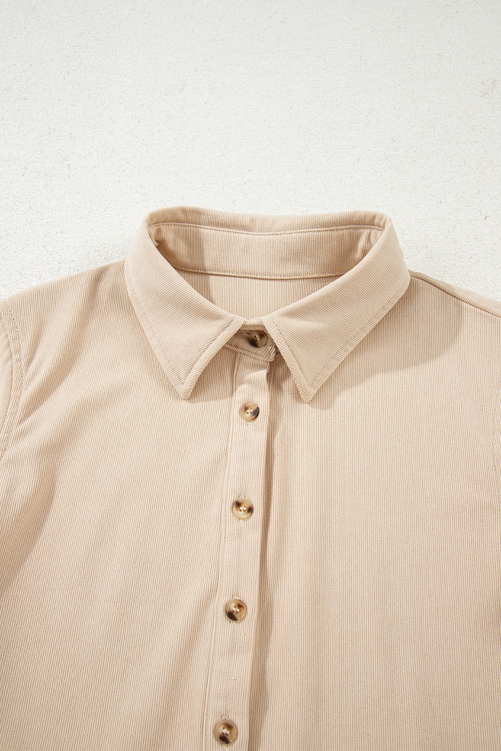 Corduroy Button Down Collard Mini