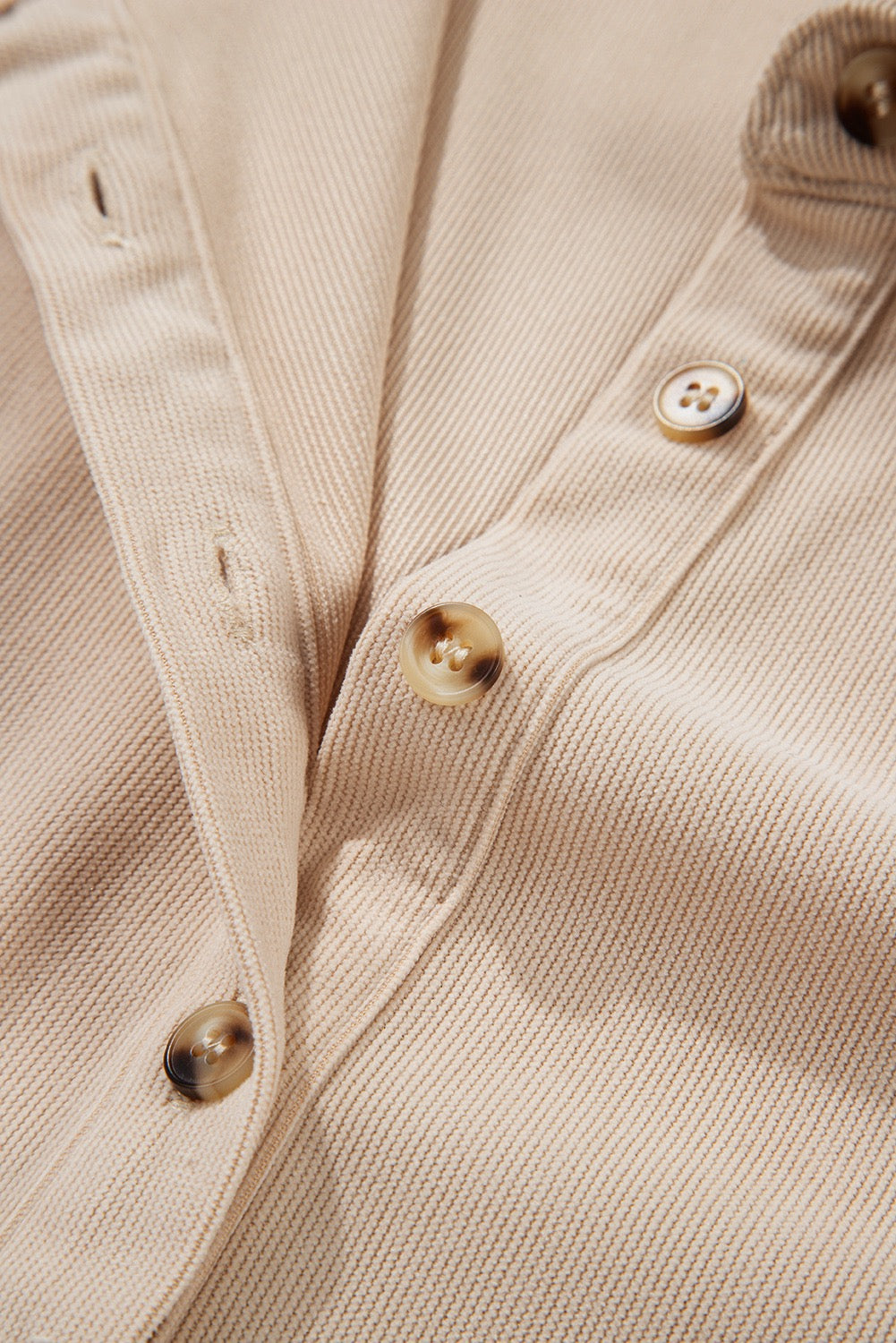 Corduroy Button Down Collard Mini