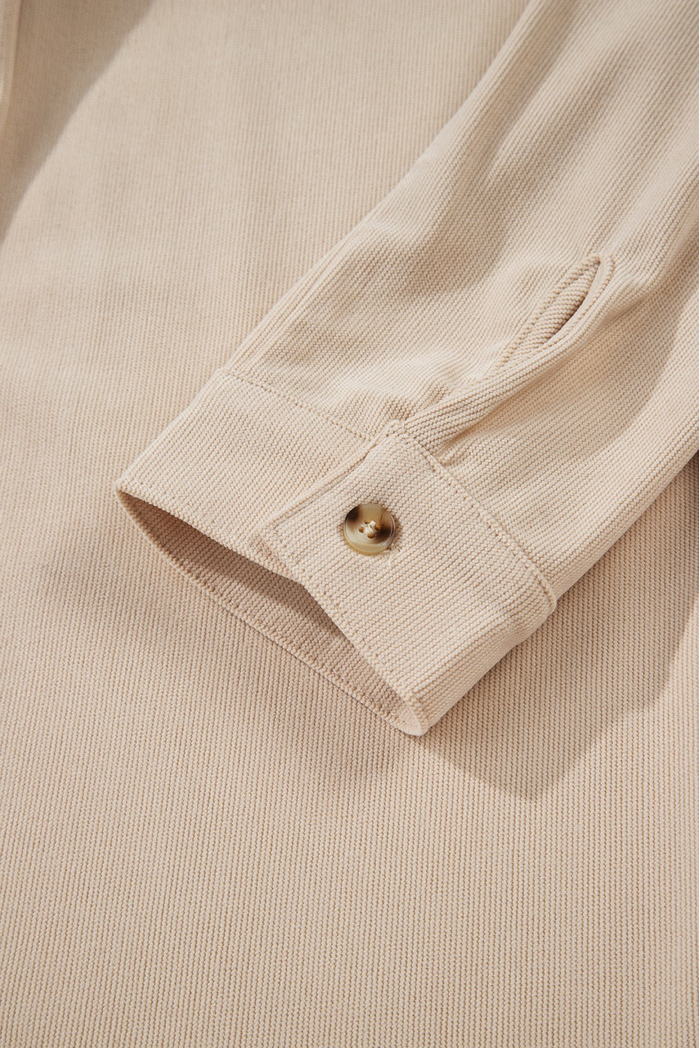 Corduroy Button Down Collard Mini
