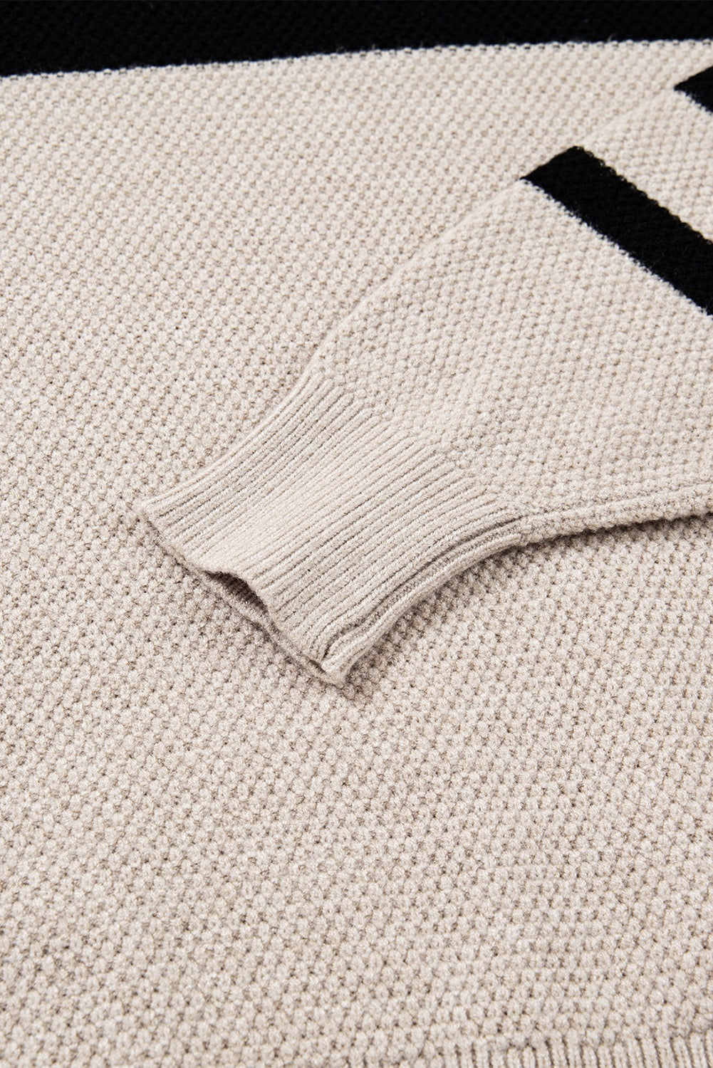 Color Block Knit Sweater