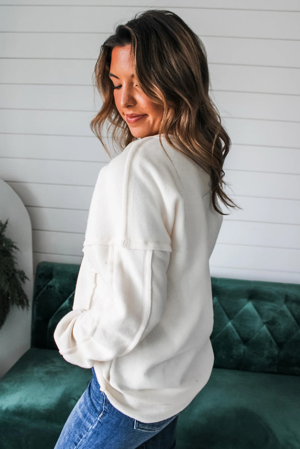 Pocket Pullover Sweatshirt
